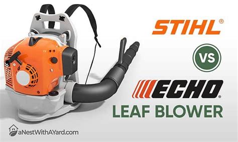 sthil blower|stihl backpack blower comparison chart.